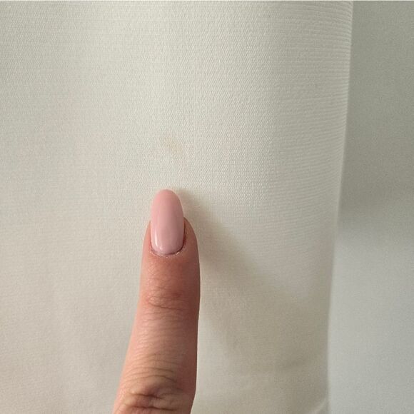 Halston Andie Crossover Neck Cocktail Dress NWOT Unhemmed - Picture 10 of 11